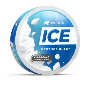 ICE Menthol Blast Caffeine Pouches - 100mg ( Short Date / Expired )