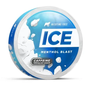 ICE Menthol Blast Caffeine Pouches - 100mg ( Short Date / Expired )