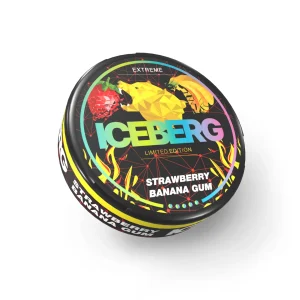 ICEBERG Strawberry Banana Gum (50mg)