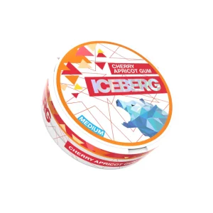 Iceberg-Cherry-Apricot-Gum.webp Iceberg Cherry Apricot Gum Medium (20mg)
