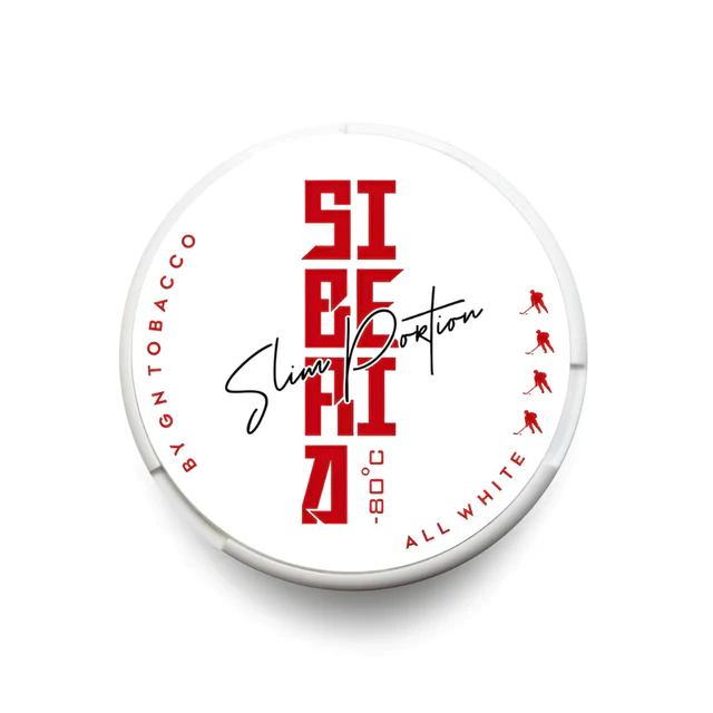Siberia -80?C All White Slim (33mg)