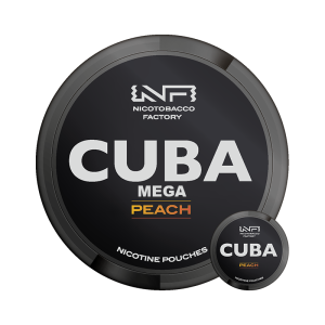Cuba Black Peach Mega (43mg)